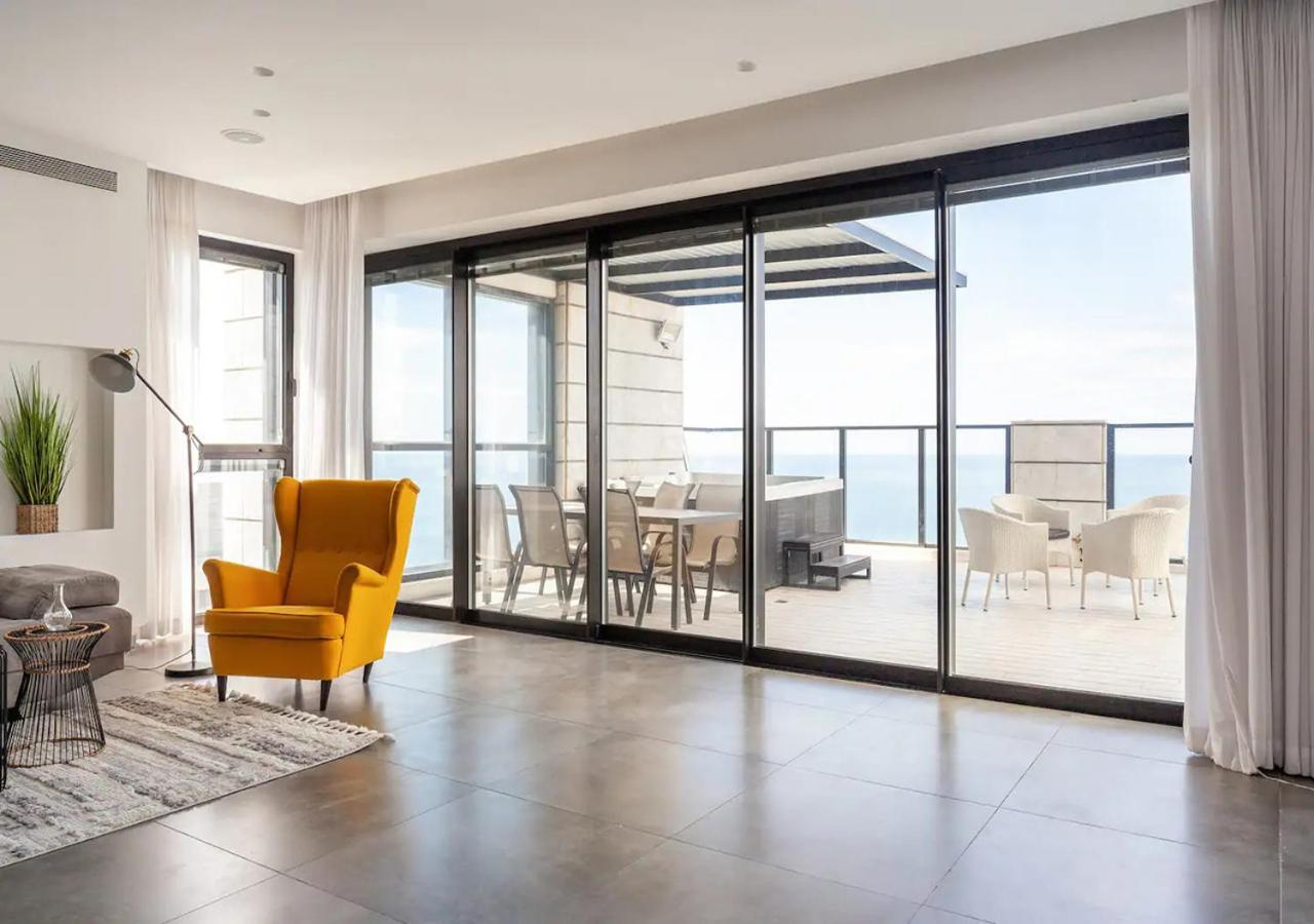Apartamento Oַ&O Group- Luxury Penthouse Jacuzzi Sea 36 Floor Bat Yam Exterior foto